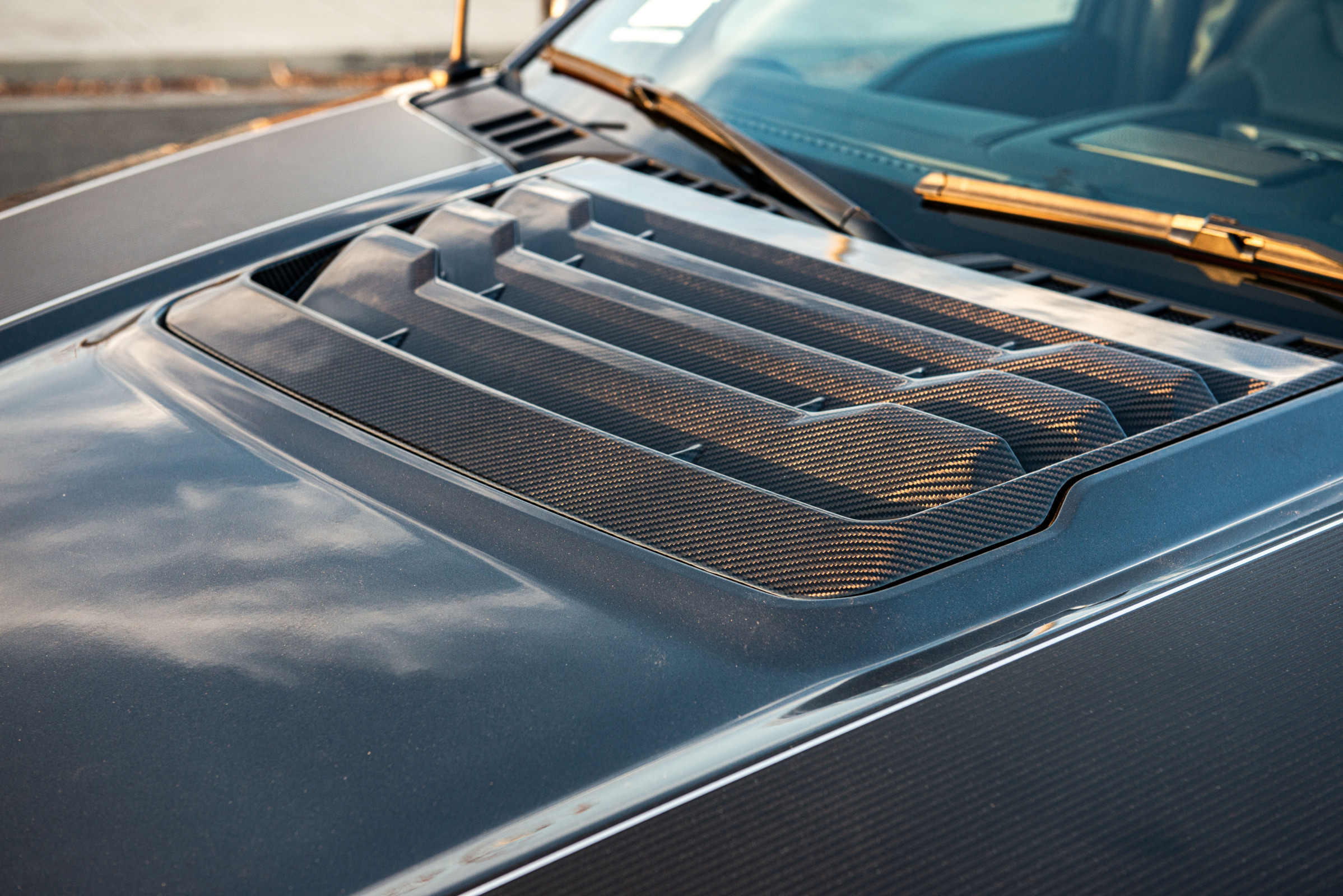 Extreme Online Store 2017-2020 Ford F-150 Raptor Carbon Fiber Hood Vent